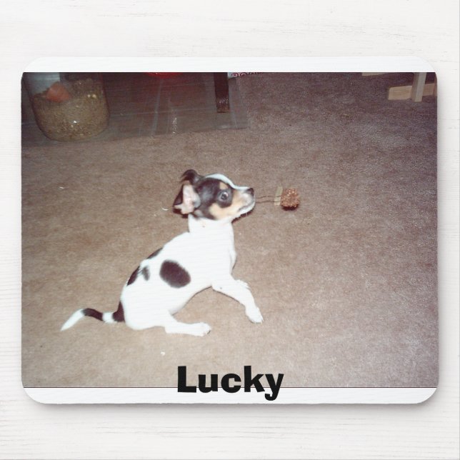 Alfombrilla De Ratón Afortunado (Frente)