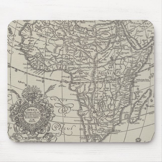 Alfombrilla De Ratón África antes de Stanley (Frente)