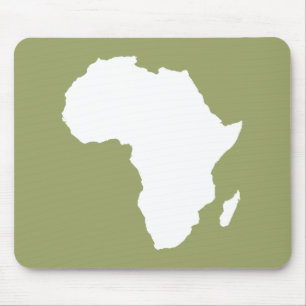 Alfombrilla De Ratón África Audaz Verde