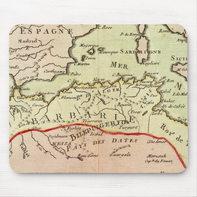 Alfombrilla De Ratón África septentrional 2 (Frente)