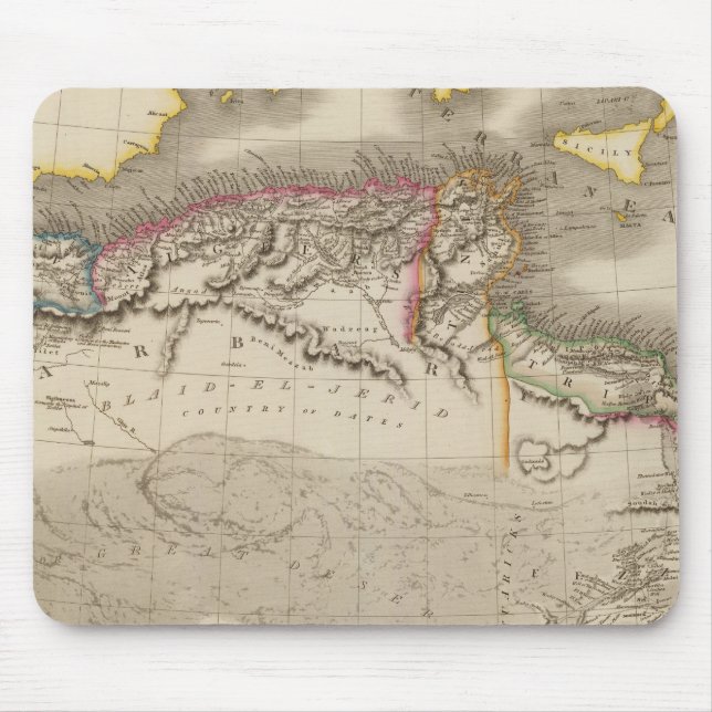 Alfombrilla De Ratón África septentrional 2 (Frente)