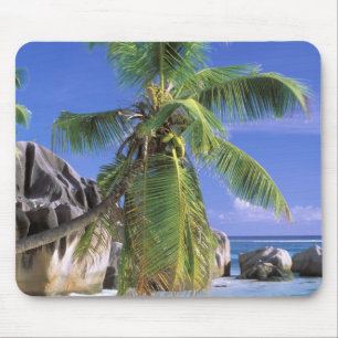 Alfombrilla De Ratón África, Seychelles, Isla La Digue. Granito 2