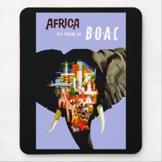 Alfombrilla De Ratón África: Vuele allí