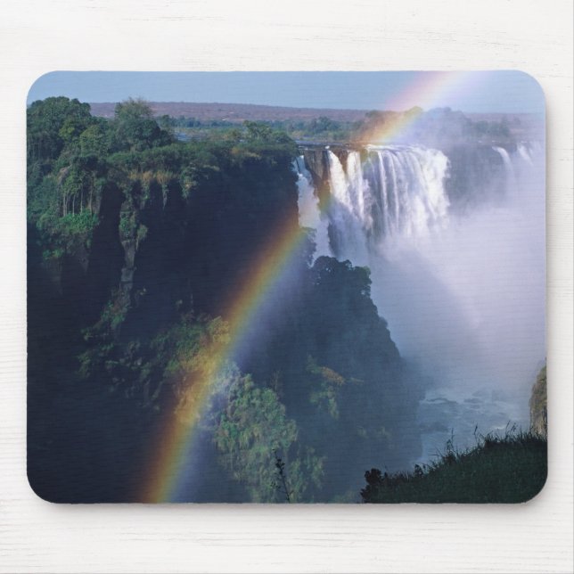 Alfombrilla De Ratón África, Zimbabwe. Cataratas Victoria (Frente)