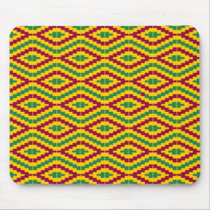 Alfombrilla De Ratón African Kente, Happy Kwanzaa