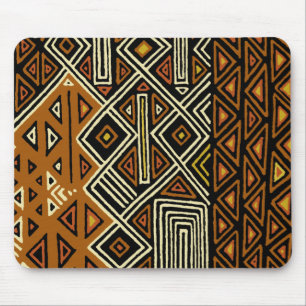 Alfombrilla De Ratón African Tribal Kuba Design