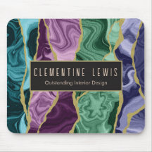 Agante de color de agua de pavo real V1 personaliz