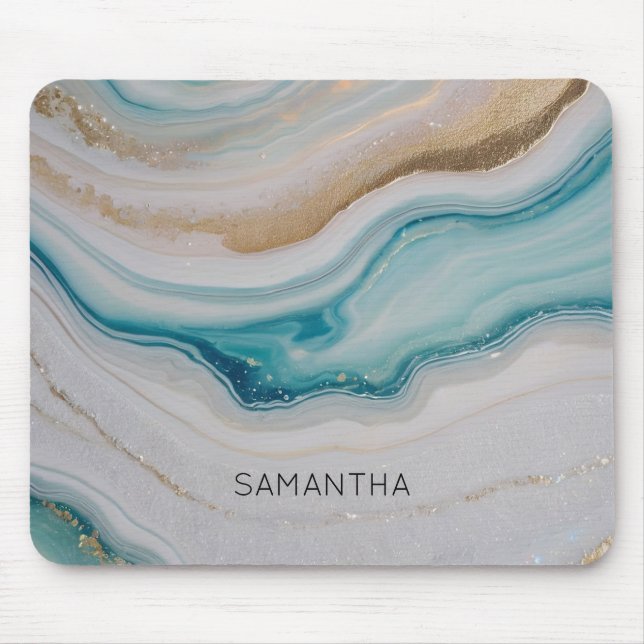 Alfombrilla De Ratón Agate Seascape (Frente)