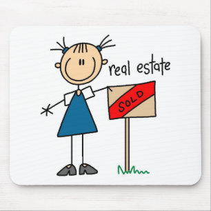 Alfombrilla De Ratón Agente inmobiliario