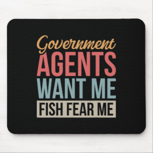 Alfombrilla De Ratón Agentes del gobierno quieren que me migre