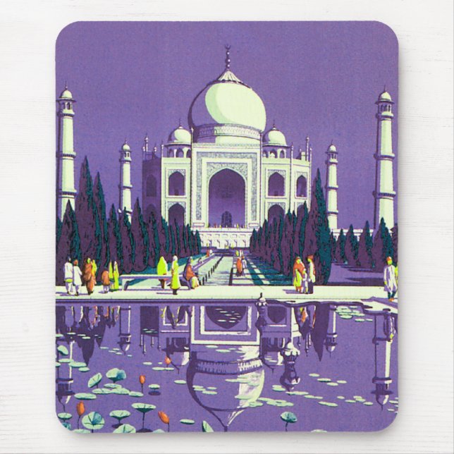 Alfombrilla De Ratón Agra ~ Taj Mahal (Frente)