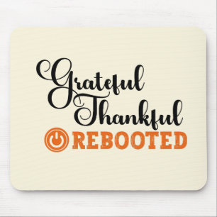 Alfombrilla De Ratón Agradecimiento gracias reiniciado - Tecnología de 