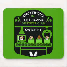 Alfombrilla De Ratón Agradecimiento Obstetricista Y Gracias