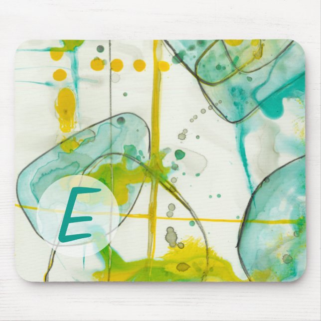 Alfombrilla De Ratón Agrega tu nombre | Splish Splash I (Frente)