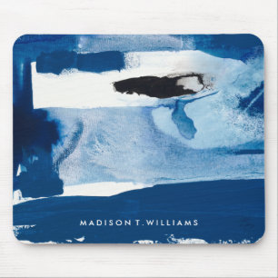 Alfombrilla De Ratón Agregar su nombre  Blue Amore II