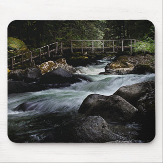 Alfombrilla De Ratón Agua bajo la pastilla del puente del ratón