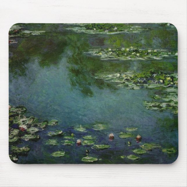 Alfombrilla De Ratón Agua Lillies MousePad de Monet (Frente)