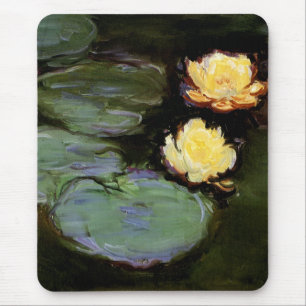 Alfombrilla De Ratón Agua-Lirios: 1897-98 de Monet