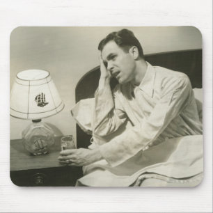 Alfombrilla De Ratón Agua potable del hombre