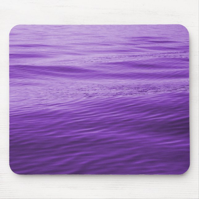 Alfombrilla De Ratón Agua púrpura (Frente)