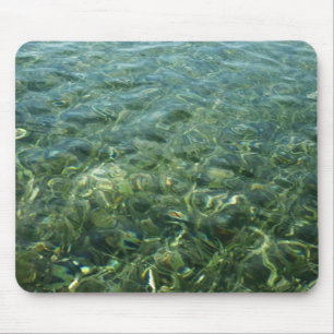 Alfombrilla De Ratón Agua sobre hierba marina I Naturaleza caribeña