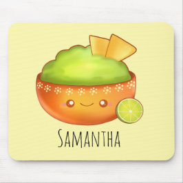 Alfombrilla De Ratón Aguacamole Y Chips De Tortilla