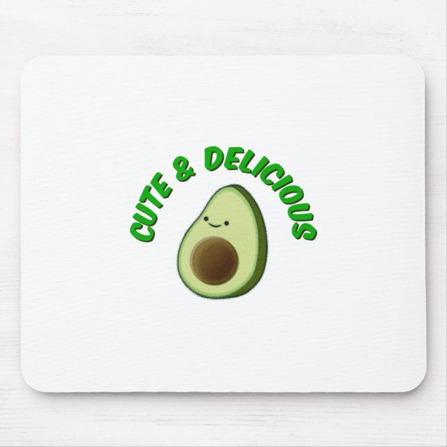 Alfombrilla De Ratón Aguacate Cuto Y Delicioso (Frente)