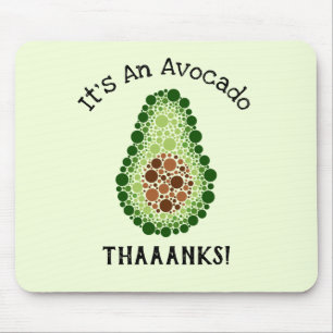 Alfombrilla De Ratón Aguacate en puntos
