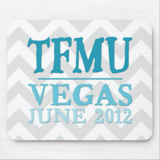 Alfombrilla De Ratón Aguamarina Chevron Mousepad de TFMU VEGAS