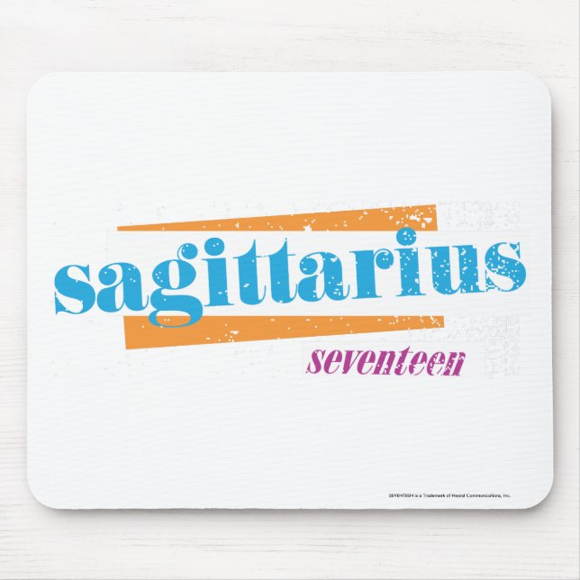 Alfombrilla De Ratón Aguamarina del sagitario (Frente)
