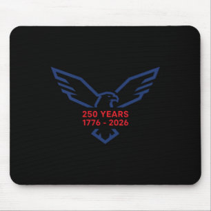 Alfombrilla De Ratón Águila 250 años 1776-2026 Cumpleaños 250 Minimalis