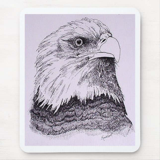 Alfombrilla De Ratón Águila americana (Frente)