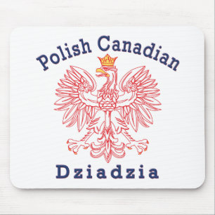 Alfombrilla De Ratón Águila canadiense polaca Dziadzia