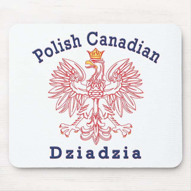 Alfombrilla De Ratón Águila canadiense polaca Dziadzia (Frente)
