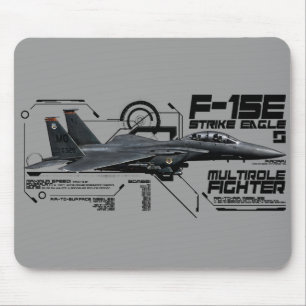 Alfombrilla De Ratón Águila de ataque F-15E