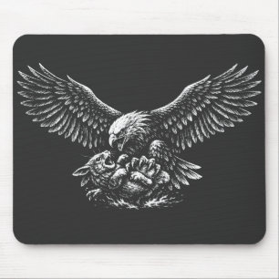 Alfombrilla De Ratón Águila de Cenizas by BurnsInHell