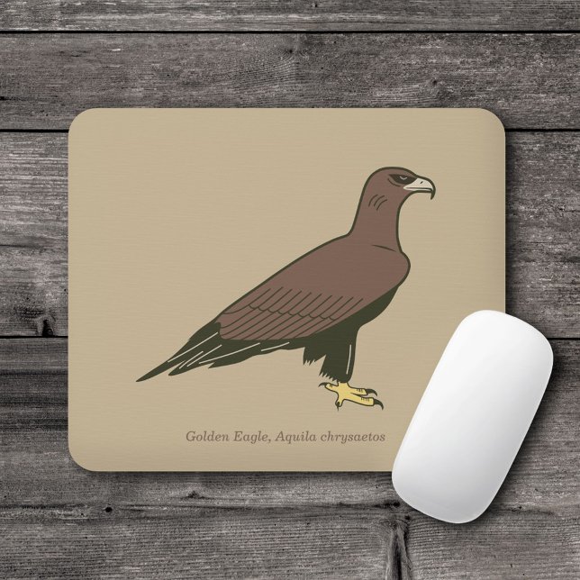 Alfombrilla De Ratón Águila dorada (Golden Eagle Mouse Pad)