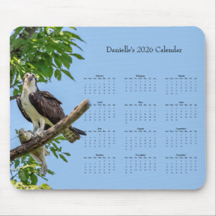 Alfombrilla De Ratón Águila Pescadora: Personaliza el calendario comple