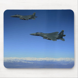 Alfombrilla De Ratón Águilas de ataque F-15E de la Fuerza Aérea de los