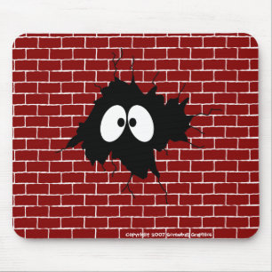 Alfombrilla De Ratón Agujero en el muro Mousepad