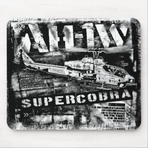Alfombrilla De Ratón AH-1 SuperCobra Mouse Pad Mousepad