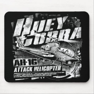 Alfombrilla De Ratón AH-1G HueyCobra Mouse Pad Mousepad