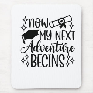 Alfombrilla De Ratón Ahora comienza mi próxima aventura de graduación