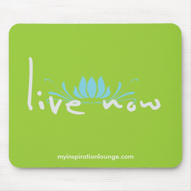 Alfombrilla De Ratón Ahora vive Mousepad (Frente)
