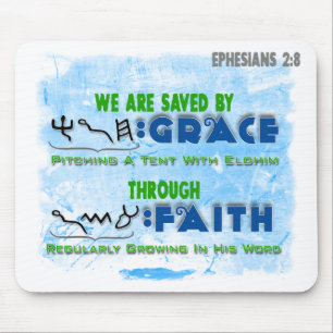 Alfombrilla De Ratón Ahorrado por la tolerancia con la fe