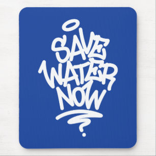Alfombrilla De Ratón Ahorre agua ahora