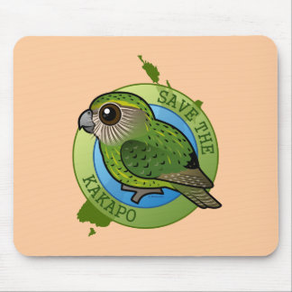 Alfombrilla De Ratón Ahorre el Kakapo