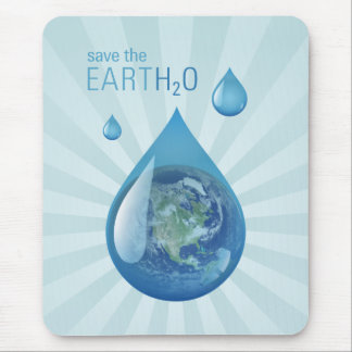 Alfombrilla De Ratón Ahorre el mousepad del agua
