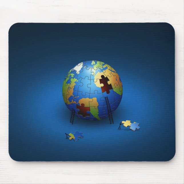 Alfombrilla De Ratón Ahorre el planeta (Frente)