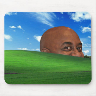 Alfombrilla De Ratón Ainsley Harriott en el fondo de Windows XP